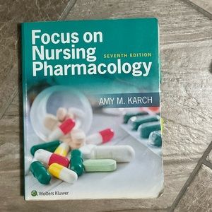 Focus on pharmacology 7th edition by Amy M. Karch